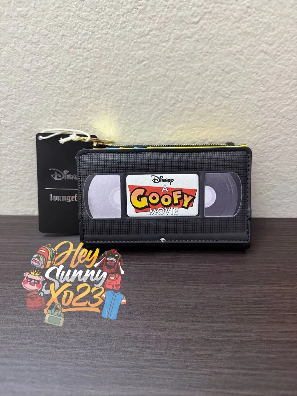Loungefly Disney A Goofy Movie VHS Tape Figural Wallet